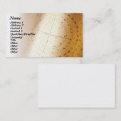 Carte De Visite Rose de vent (Devant / Derrière)