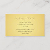 Carte De Visite Rose d'or Mandala Motif (Dos)