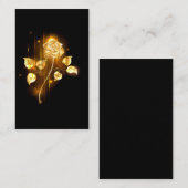 Carte De Visite Rose d'or ( rose d'or ) (Devant / Derrière)