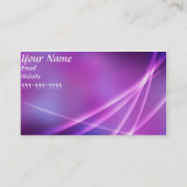 Carte de visite rose double face (Dos)