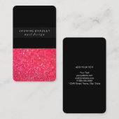 Carte de visite - rose indien pure de parties (Devant / Derrière)