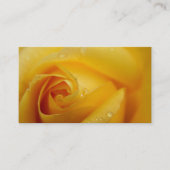CARTE DE VISITE ROSE JAUNE (Devant)