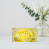 Carte de visite Rose Jaune - HAMbyWG (Debout devant)