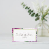 Carte de visite Rose Lavender (Debout devant)