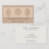 CARTE DE VISITE ROSE MINIMAL OR PARTIES SCINTILLANT SKIMMER SPOON  (Devant / Derrière)