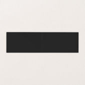 Carte De Visite Rose professionnel Gold Frame sur gris foncé (Intérieur déplié)