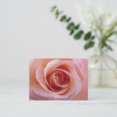 Carte De Visite Rose rose (Debout devant)