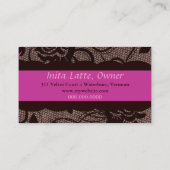 Carte De Visite ROSE ROSE du VELOURS 311-SWEET (Dos)