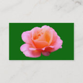 Carte De Visite Rose rose - Vert Gris Profond (Dos)