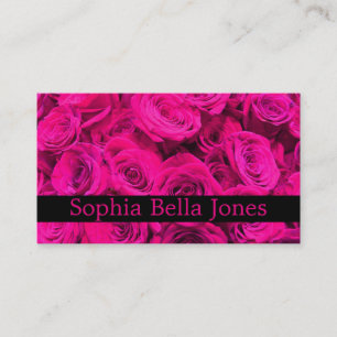 Carte De Visite Rose Roses rose fleurs rose rose floral rose