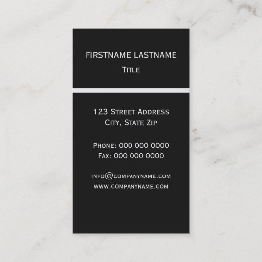 Carte De Visite Rose rouge (Dos)