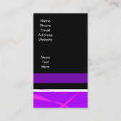 Carte de visite rose violet (Dos)
