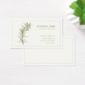 CARTE DE VISITE ROSEMAIRE 3.5x2 FRAIS (Bureau)