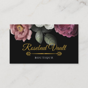 Carte De Visite Roses de floraison