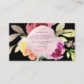 Carte De Visite Roses d'été PixDezines (Dos)