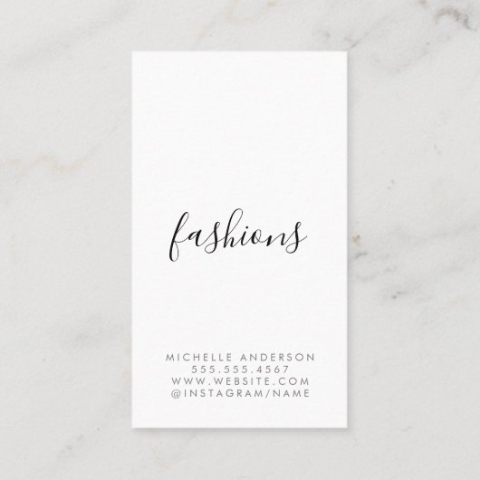 Carte De Visite Roses et un baiser (Dos)