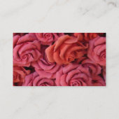 Carte De Visite Roses roses (Dos)
