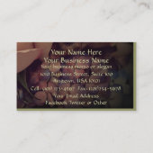 Carte De Visite Roses roses (Dos)