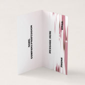 CARTE DE VISITE ROSES ROSES ROSES (Intérieur)