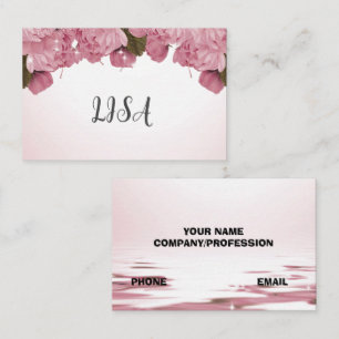 CARTE DE VISITE ROSES ROSES ROSES