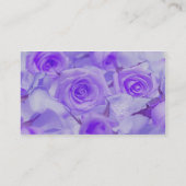 Carte De Visite Roses vifs de lavande (Dos)