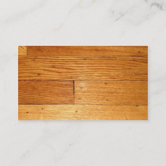 Carte De Visite Rotation de plancher (Dos)