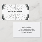 Carte De Visite Roue cyclable (Devant / Derrière)