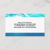 Carte De Visite Roue de bateau en bois | Bateau | Eau (Dos)