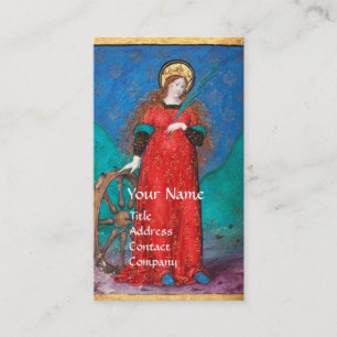 CARTE DE VISITE ROUE DE LA RENAISSANCE TAROTS/DE LA FORTUNE