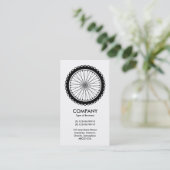 Carte De Visite Roue de VTT (Debout devant)