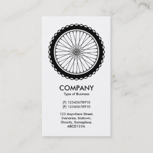 Carte De Visite Roue de VTT