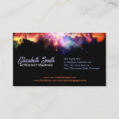 Carte De Visite Roue de zodiaque à gazer (Dos)