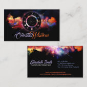 Carte De Visite Roue de zodiaque à gazer (Devant / Derrière)