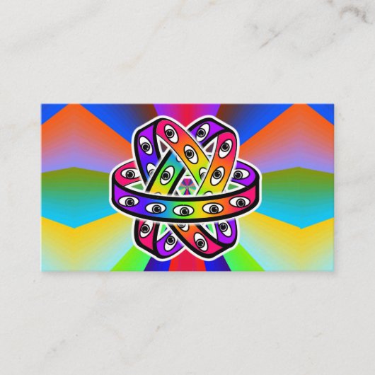 Carte De Visite Roue d'Ezekiel (ajouter des mots) (Devant)