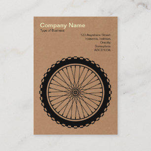 Carte De Visite Roue MTB - Carton