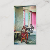 Carte De Visite Roue tournante près de la fenêtre (Dos)