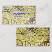 Carte De Visite Roues de dent (Devant / Derrière)