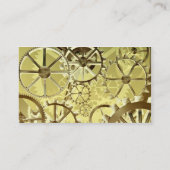 Carte De Visite Roues de dent (Dos)