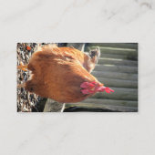 Carte De Visite Rouge (Dos)