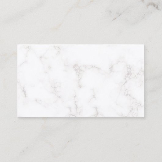 Carte de visite rouge à tir chaud (Dos)