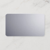 Carte De Visite Rouge blanc classique clair créatif (Dos)