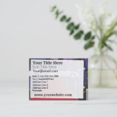 Carte De Visite Rouge Carpet Celebration Limo (Debout devant)