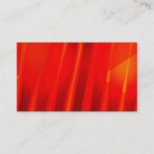 Carte De Visite Rouge Chaud (Dos)