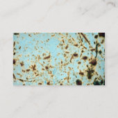 Carte De Visite Rouille (Dos)