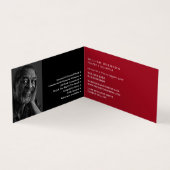 Carte De Visite Rouleau à peinture rouge, Peintre & Décorateur Pho (Intérieur)