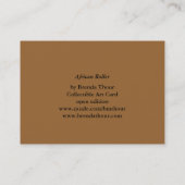 Carte De Visite Rouleau africain (Dos)