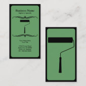 Carte De Visite rouleau de peinture de mod (Devant / Derrière)