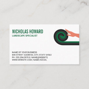 Carte De Visite Roulement De L'Herbe   Spécialiste du paysage