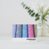 Carte De Visite Roulettes de coton (Debout devant)