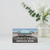 Carte De Visite Route 66 centenaire (Debout devant)